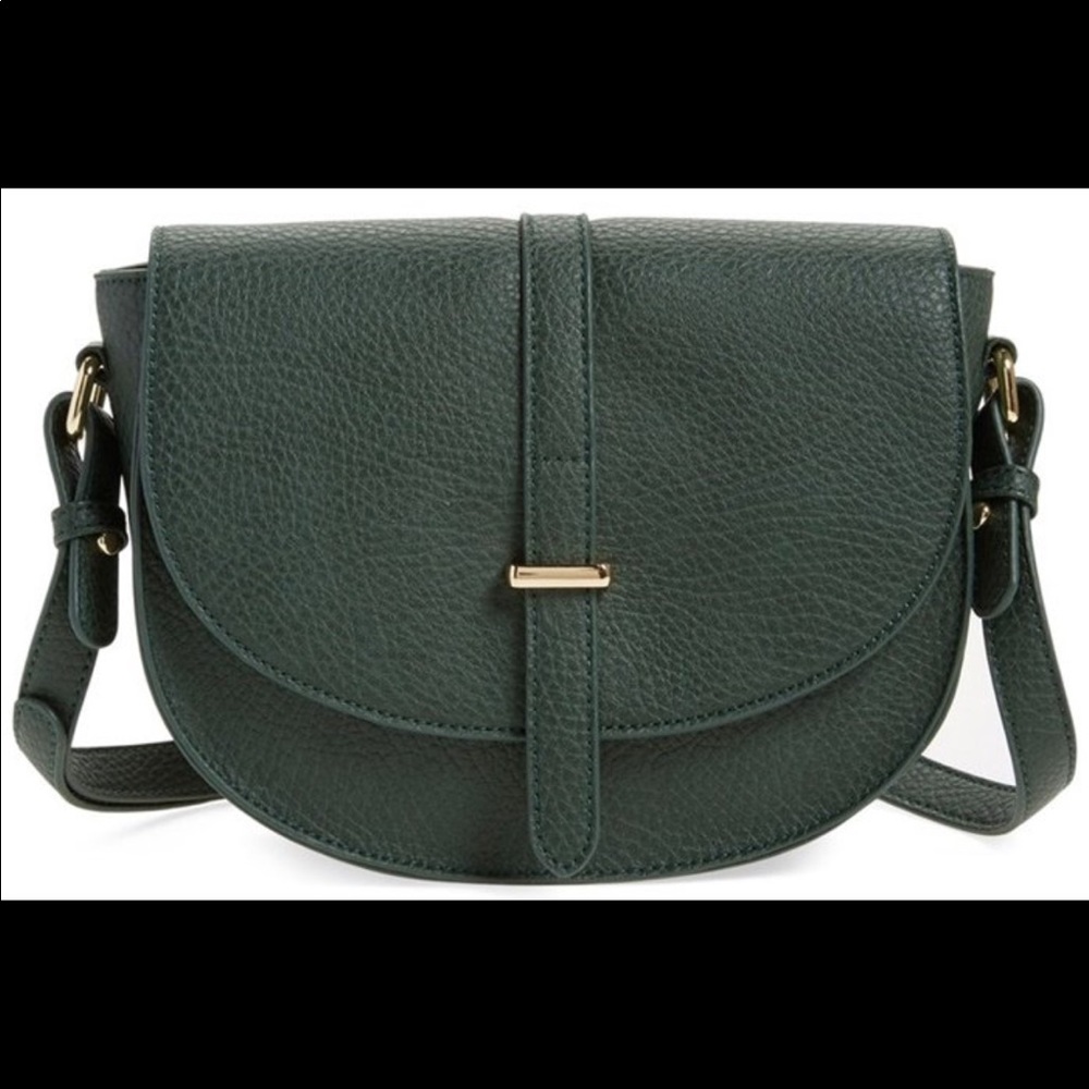 NWOT BP Faux Leather Saddle Crossbody Bag